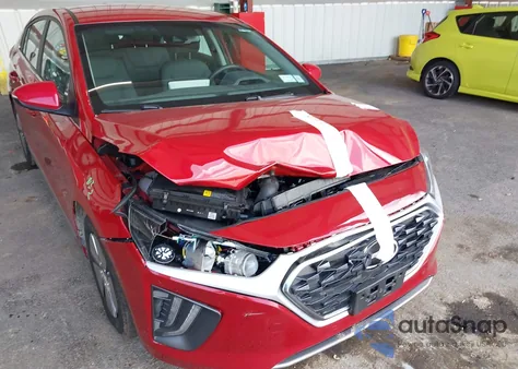 2022 Hyundai Ioniq Hybrid Se из США, поврежденный, VIN KMHC75LCXNU279657